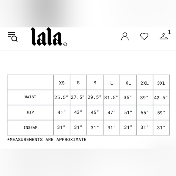 Dressed in LALA 2X blue plaid trousers - Picture 3 of 6